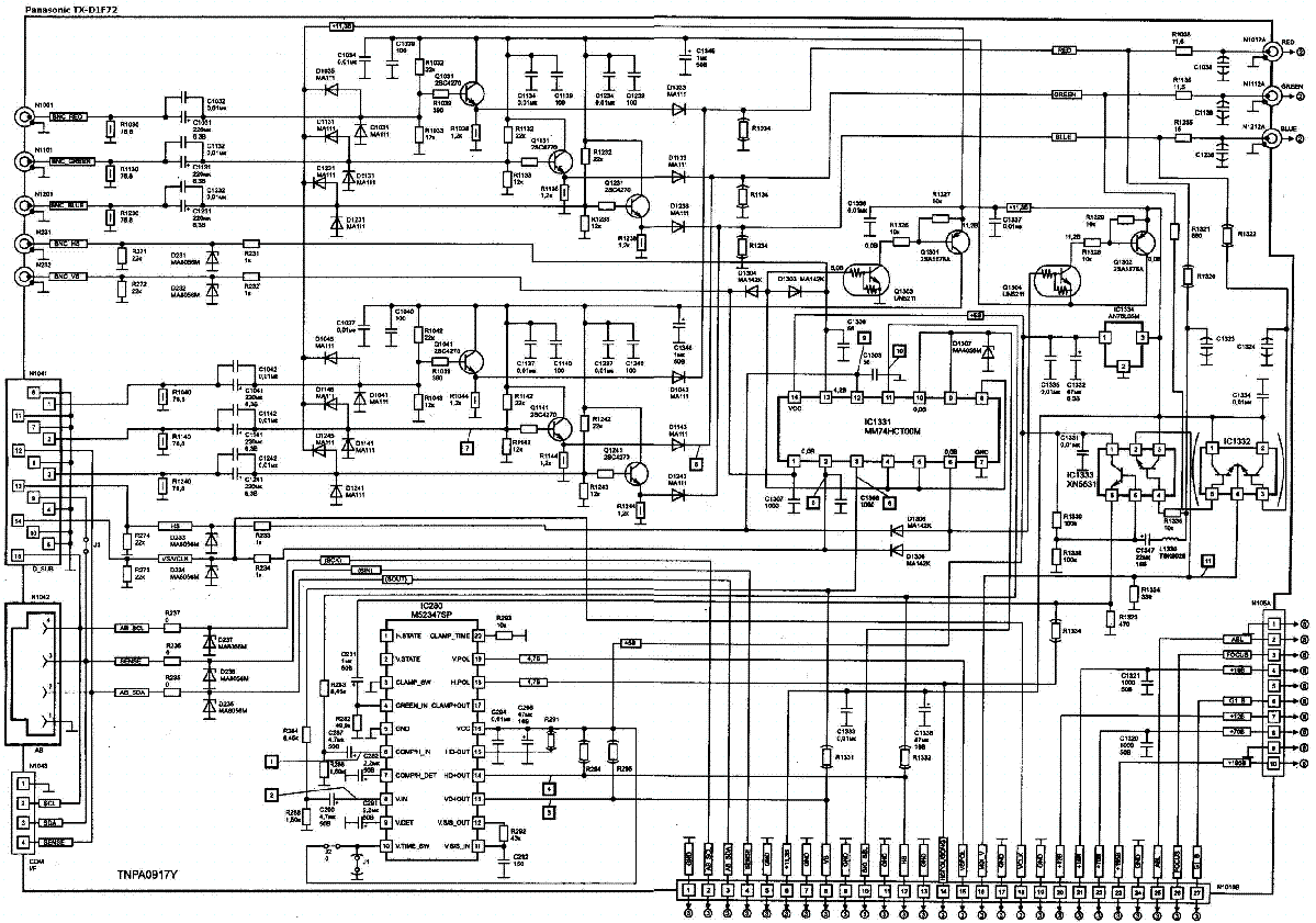 Tnp4g036 схема шасси