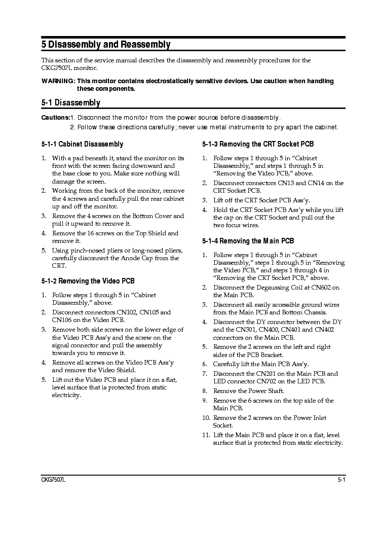 SAMSUNG CKG7507LXX XAC.31001.1.06 service manual