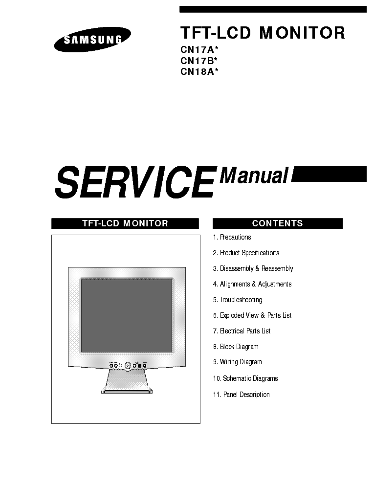 SAMSUNG-CN17A CN18A service manual