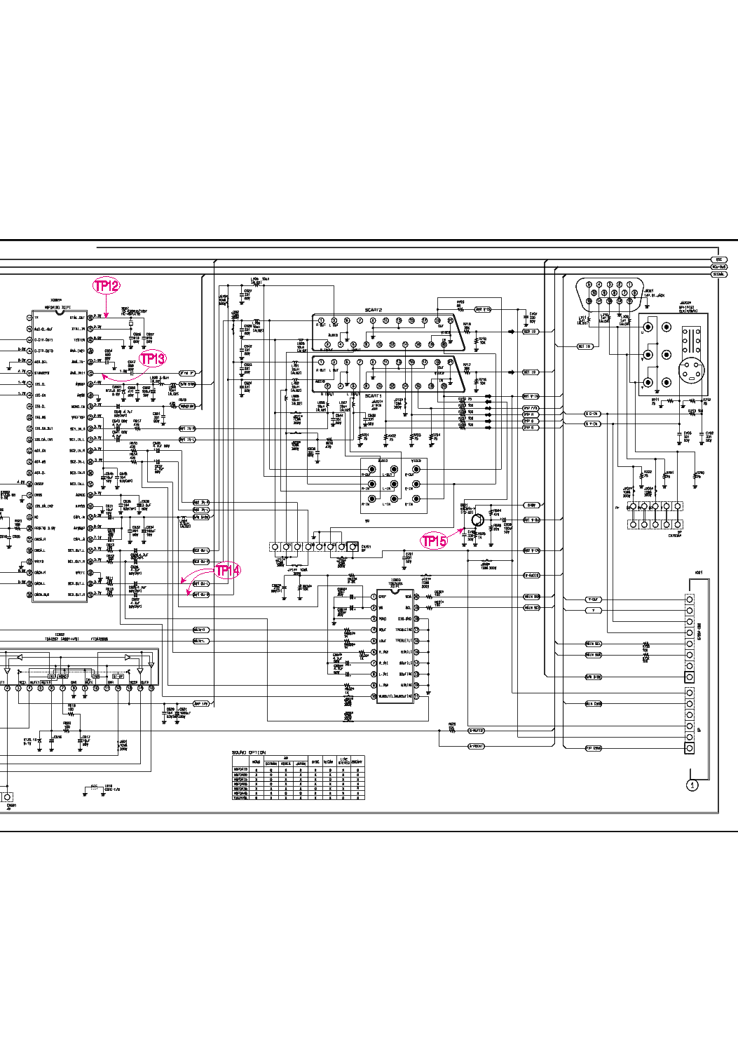 Шасси ks9a схема