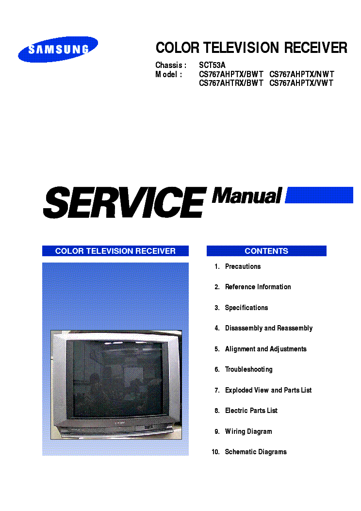 SAMSUNG CHASSIS SCT53A 1 SCH service manual