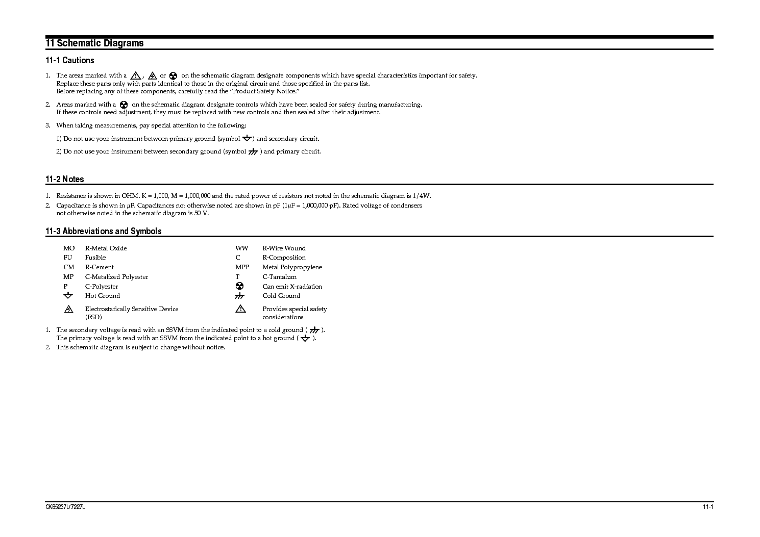 SAMSUNG CKB5237 service manual