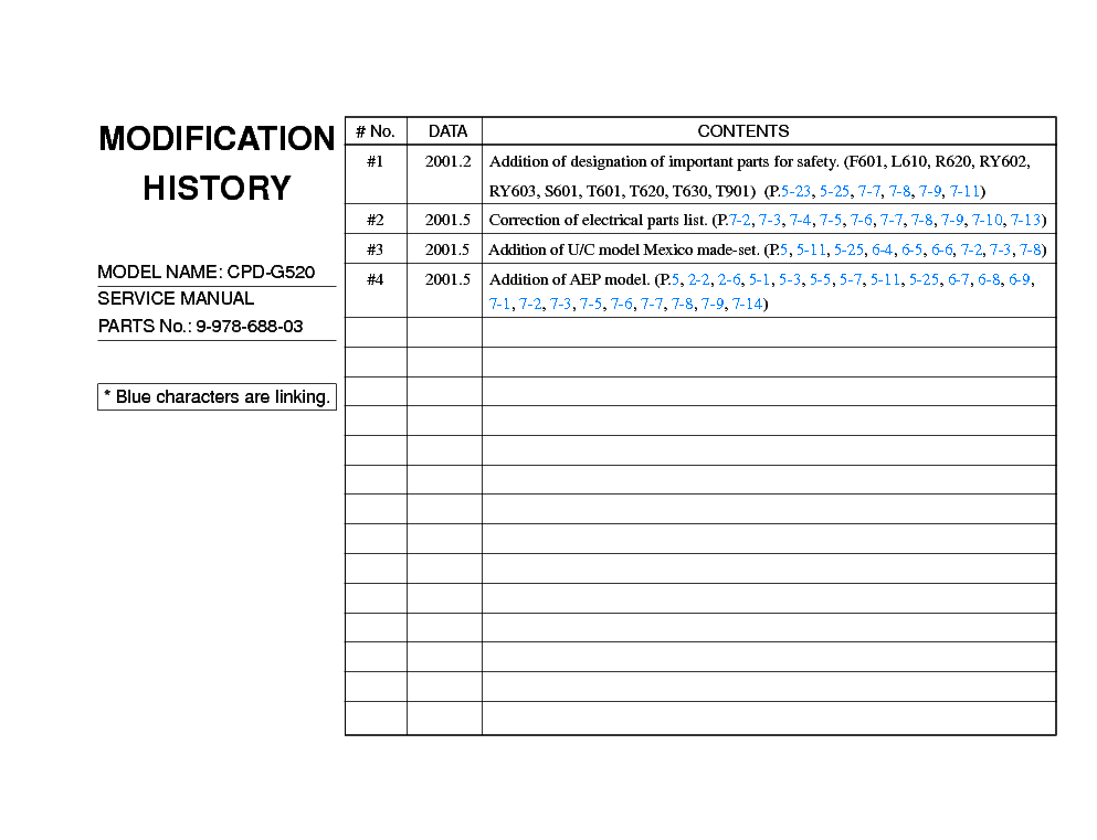 SONY CPD-G520 CH CR1 service manual