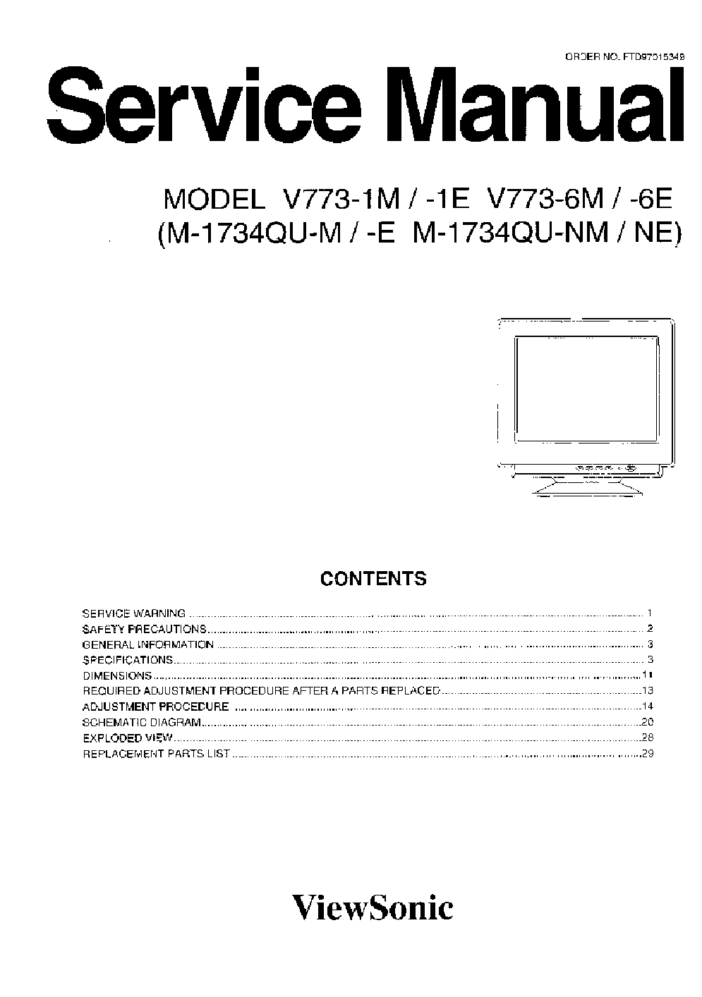 viewsonic-v773-1m-service-manual-download-schematics-eeprom-repair