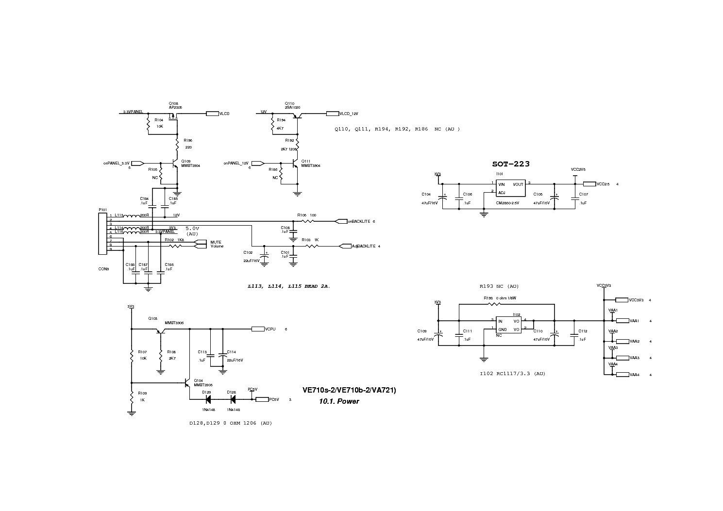 Viewsonic va903b схема - 84 фото