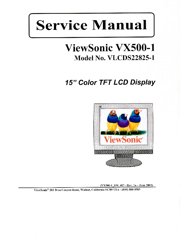 viewsonic va1912wb manual