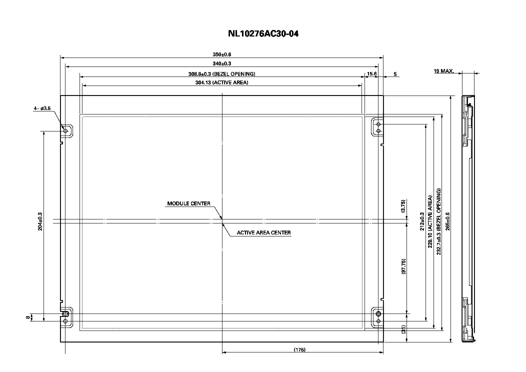 NEC NL10276AC30-04 Service Manual download, schematics, eeprom, repair ...