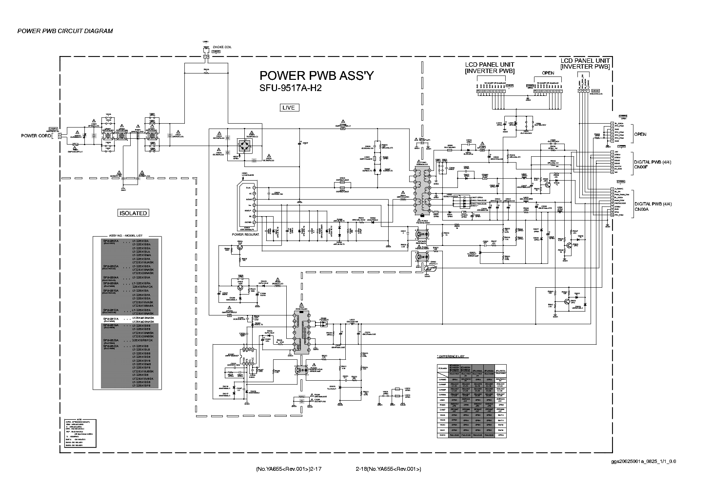 JVC SFU-9517-H2 POWER SUPPLY Service Manual download, schematics ...