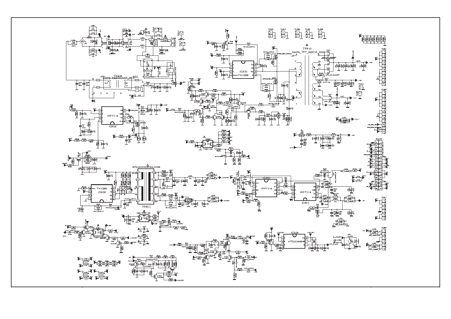 VESTEL CHASSIS 17PW15-9 POWER Service Manual download, schematics Sns-Brigh10