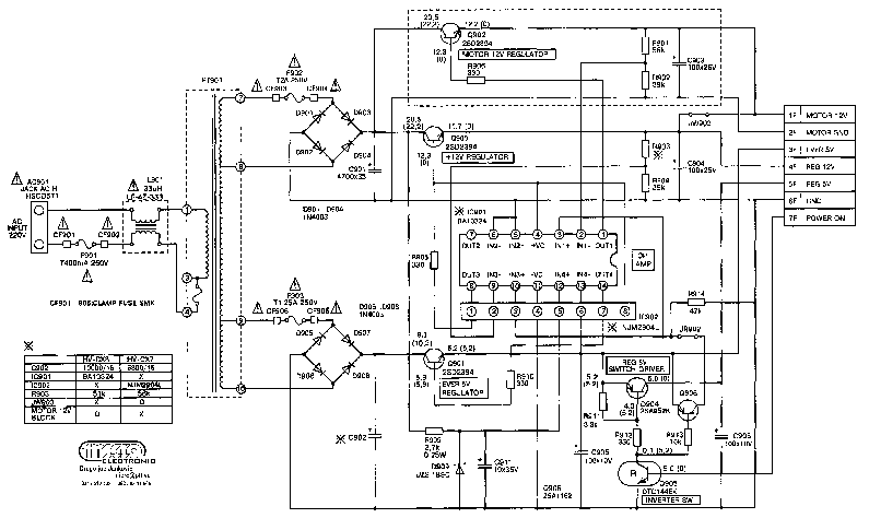 Aiwa cx n999mk2 схема