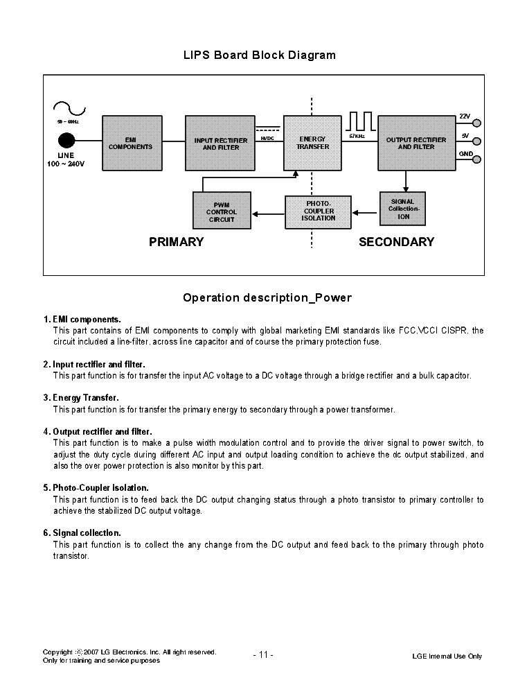 AIWA CSD-EX210 CSD-EX310 CSD-EX250 SI95012 AIP-0172A POWER SUPPLY SCHEMATIC service manual (1st page)
