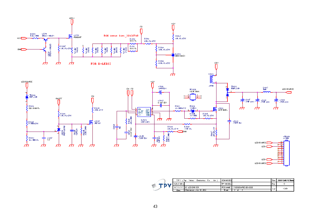 AOC 715G5654-P01-001-002S PSU SCH Service Manual Download, Schematics ...