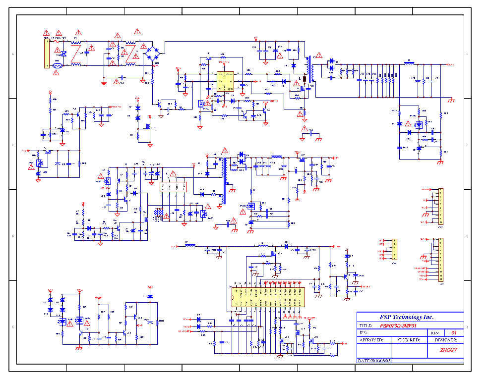 CHANGHONG FSP070D-3MF01 PSU SCH service manual