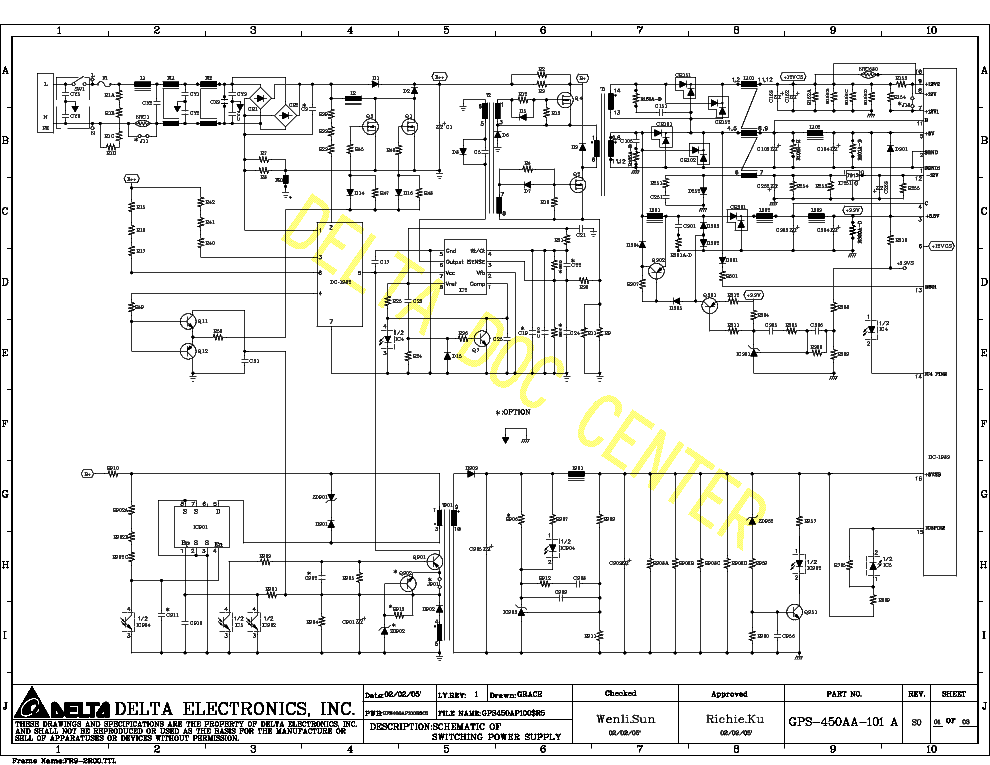 Astec aa20850 схема