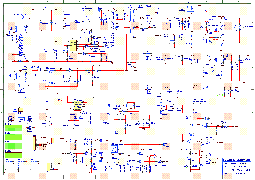 Haier le32k6000s схема