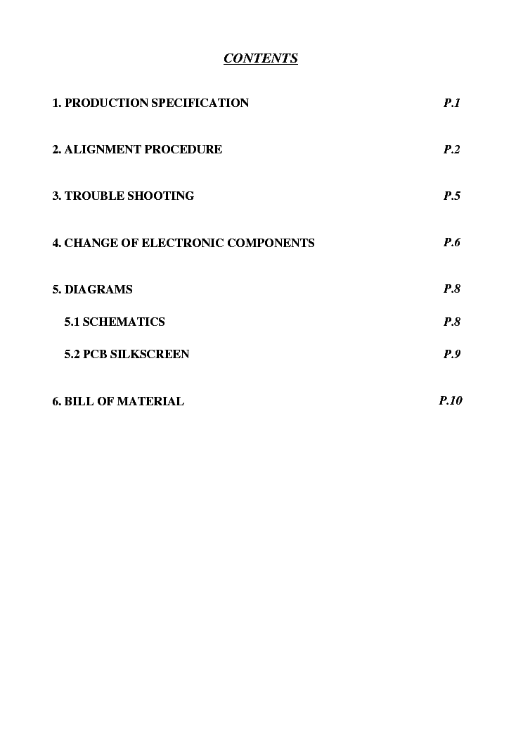 MASON SPS-9400 SWITCH MODE POWER SUPPLY service manual (2nd page)