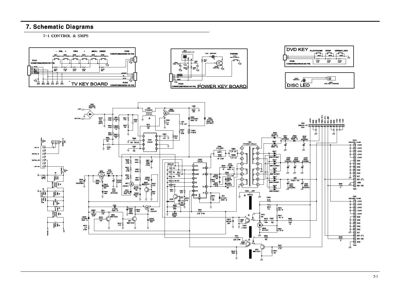 Схема монитора viewsonic ve710s