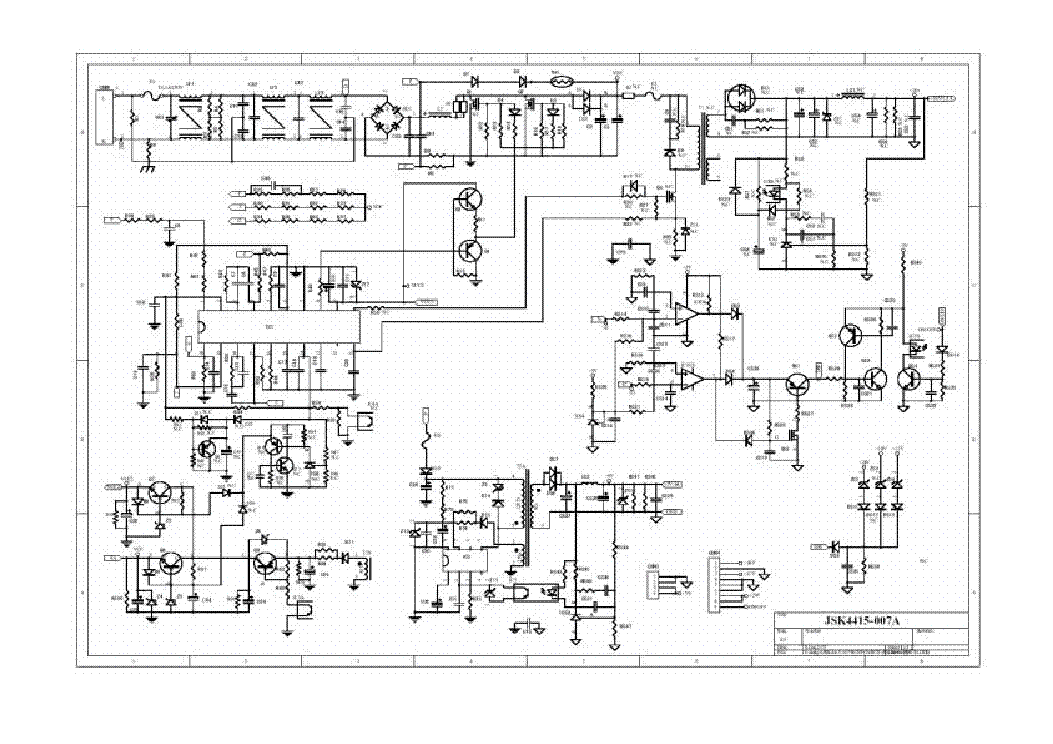 LCD POWER JSK4415-007 Service Manual download, schematics, eeprom ...