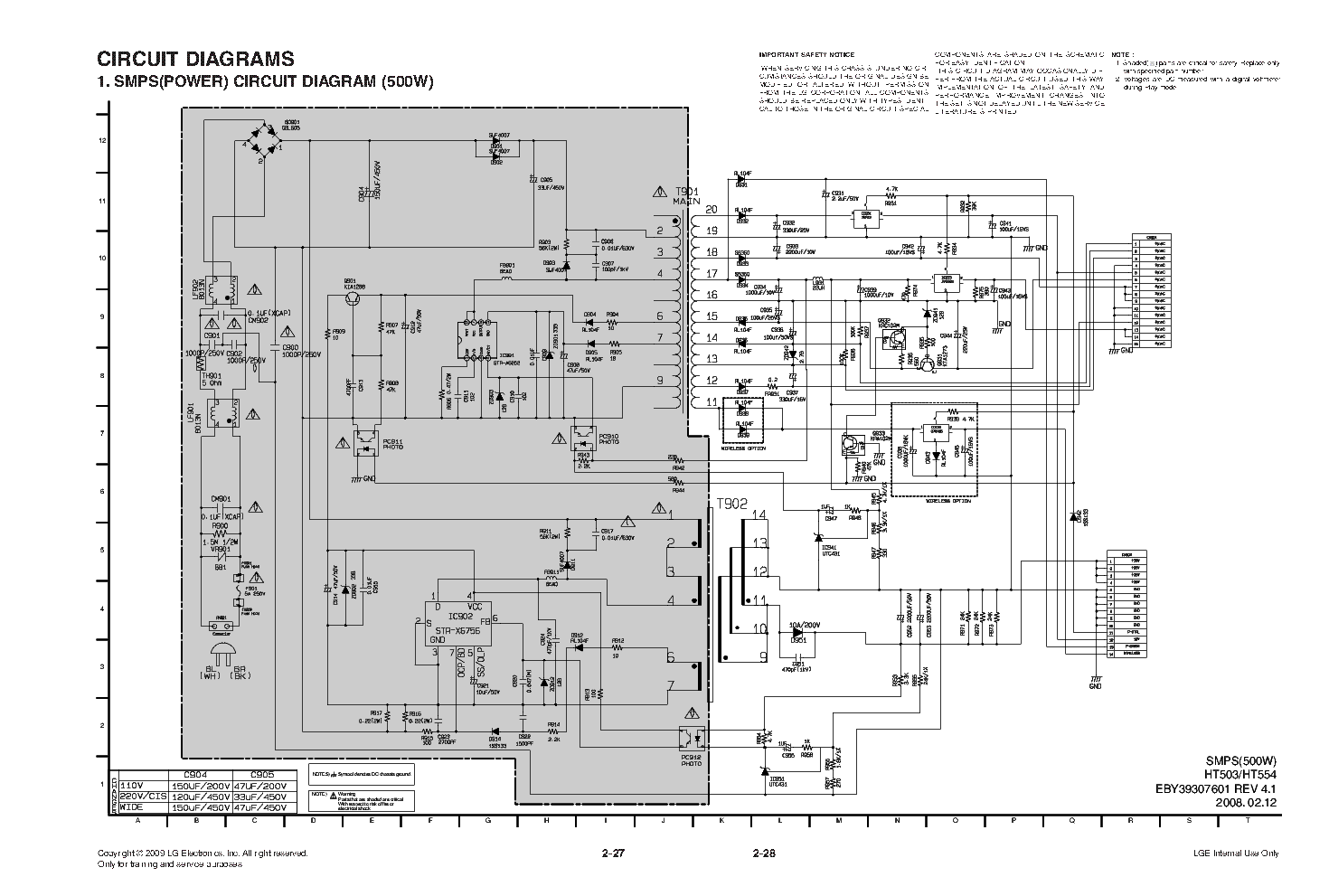 Diagram  Haier 46ep14s Plasma Television Schematic