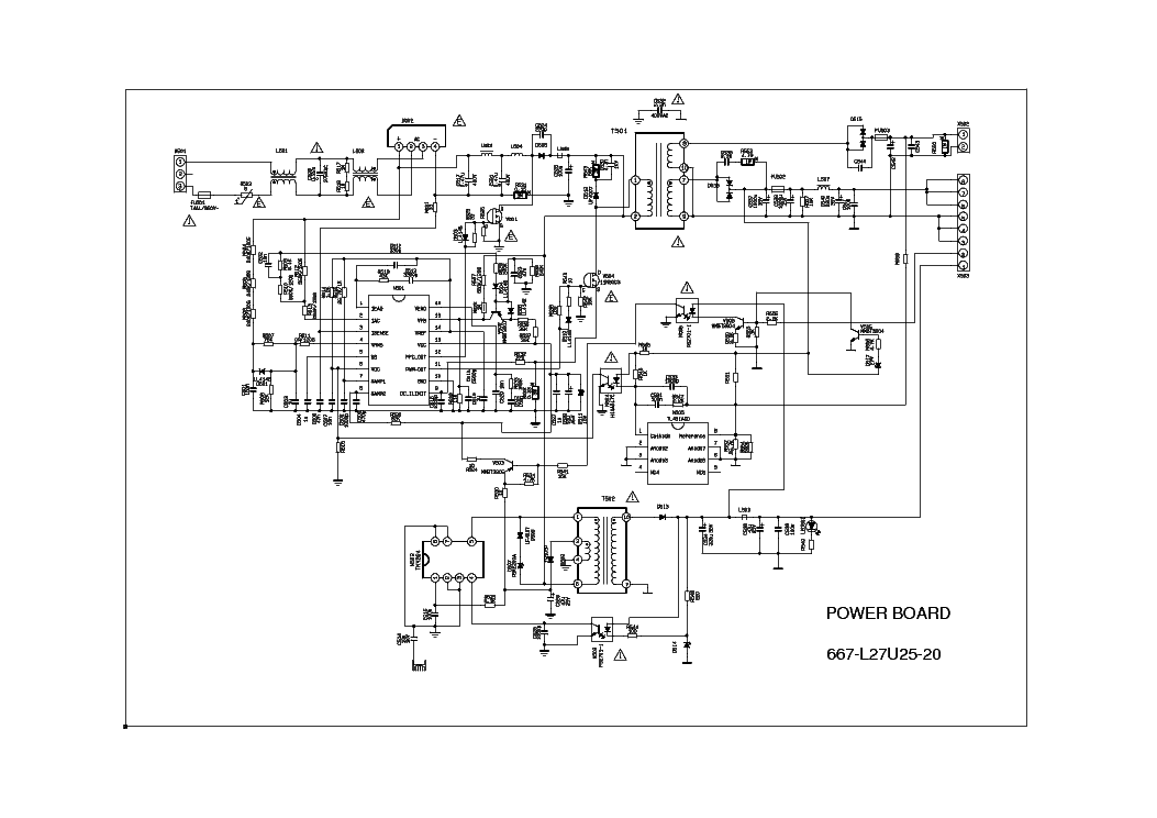 782 l27w18 200d схема блока питания