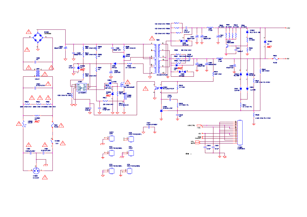 Электрическая схема 715g1492 2 3