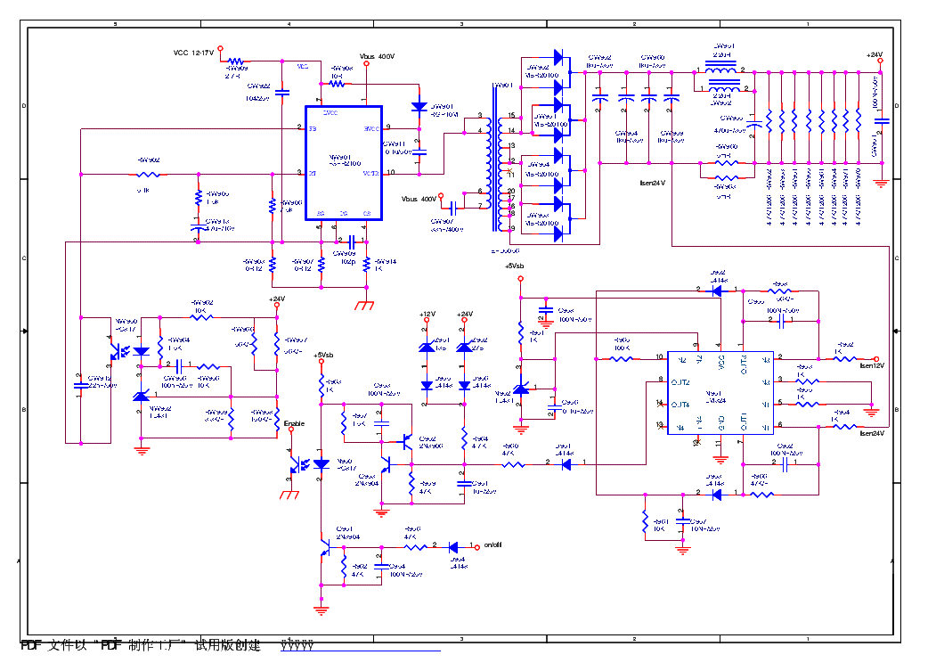 Схема ts lcd 1505