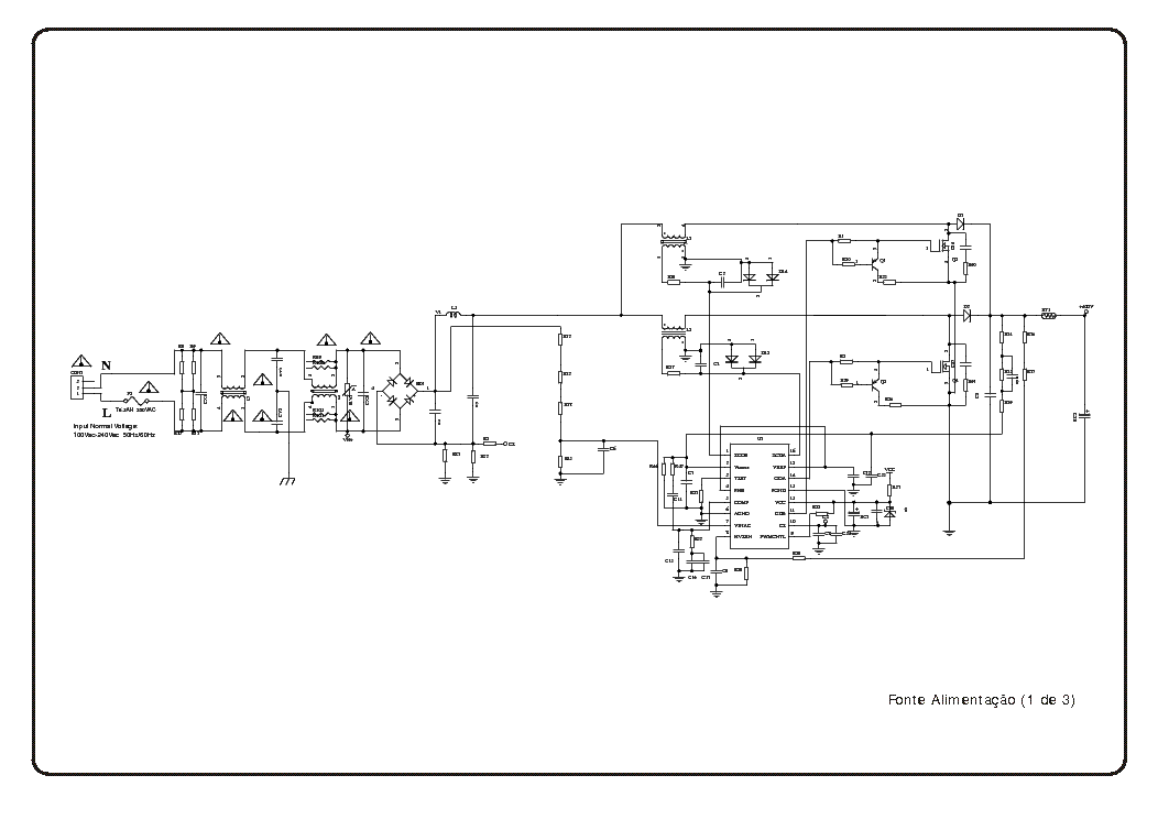 Dn500 блок питания схема