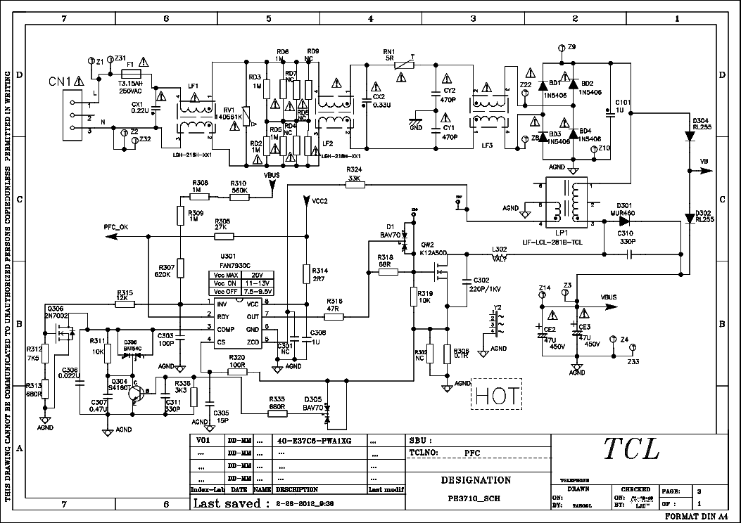 Cm53Xh Operating Manual Contents, PDF, Power Supply