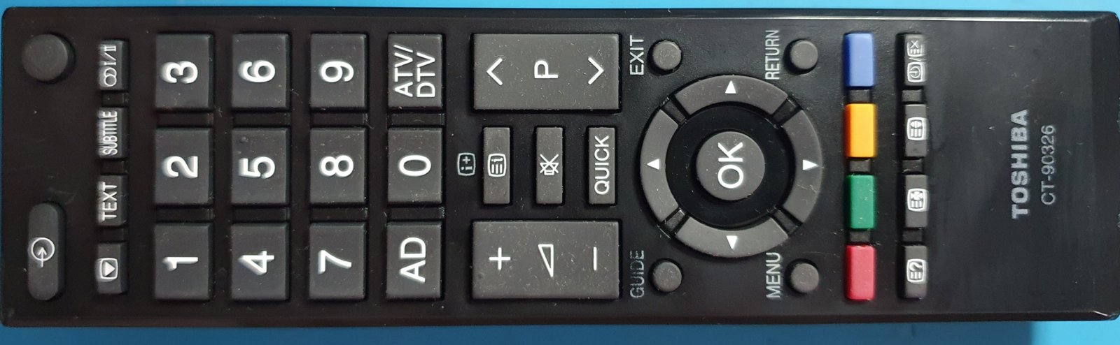 toshiba remote control